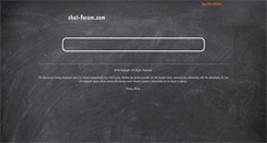 Desktop Screenshot of chat-forum.com